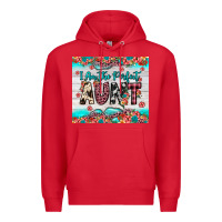 Red i am perfect aunt Premium Hoodie - JahusDesignShop