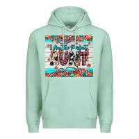 Seafoam i am perfect aunt Premium Hoodie - JahusDesignShop