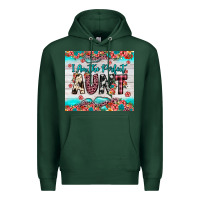 Sports Green i am perfect aunt Premium Hoodie - JahusDesignShop