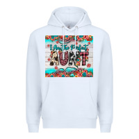 White i am perfect aunt Premium Hoodie - JahusDesignShop