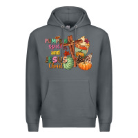 Rock Pumpkin spice and Jesus christ Premium Hoodie - NancyCooperArtShop