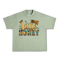Oil Green Western Little Honey Bee Urban Heavy Tee - LillyAllenDesigns