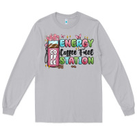 Moon Dust energy coffee fuel station Long Sleeve Tee - MaliasSmallBusiness