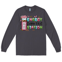 Smoke energy coffee fuel station Long Sleeve Tee - MaliasSmallBusiness