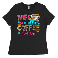 Black wife mother coffee lover Ladies Tee - Zillion Design Studio