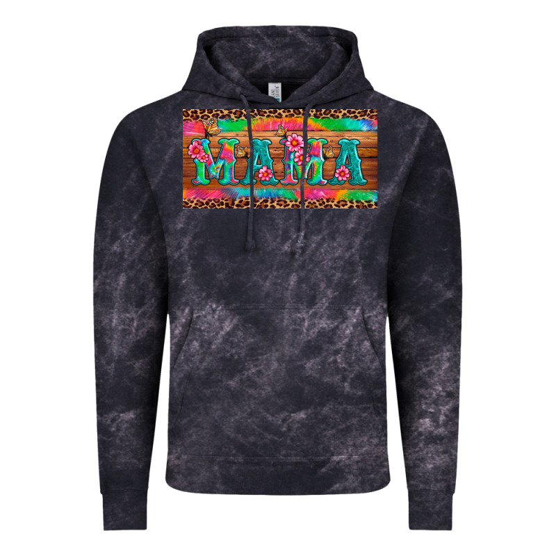 Mama Tie Dye License Plate Template Vintage Hoodie by Artiststas | Teevron