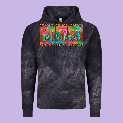 Mama Tie Dye License Plate Template Vintage Hoodie Designed By Artiststas