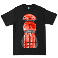 Black red leg guard fa element Premium Tee - FaDigitalArtStudio