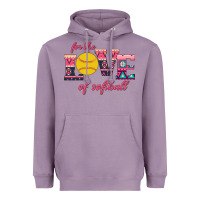 Lavender For The Love Of Softball Heavyweight Hoodie - Bettercallsaul