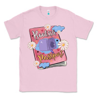 Bubblegum Pink bookish passport Classic Tee - MaliasSmallBusiness