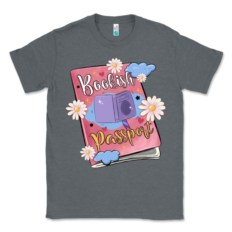 Bookish Passport Classic Tee by MaliasSmallBusiness | Teevron