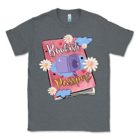 Charcoal Heather bookish passport Classic Tee - MaliasSmallBusiness