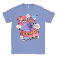 Colony Blue bookish passport Classic Tee - MaliasSmallBusiness