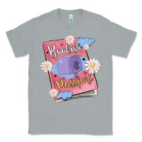 Heather Grey bookish passport Classic Tee - MaliasSmallBusiness