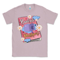 Lilac bookish passport Classic Tee - MaliasSmallBusiness