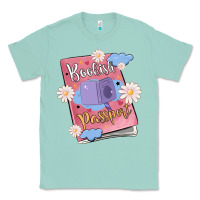 Seafoam bookish passport Classic Tee - MaliasSmallBusiness