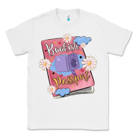White bookish passport Classic Tee - MaliasSmallBusiness