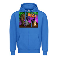 True Royal boo mousepad Zipper Hoodie - BundleAndBundleShop