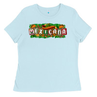 Baby Blue Mexicana Ladies Tee - texasbilliewilder