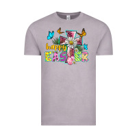 Vintage Zinc happy easter cross Vintage Tee - BarkalooDesign