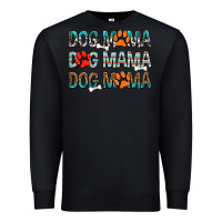 Black Dog Mama Premium Sweatshirt - texasbilliewilder