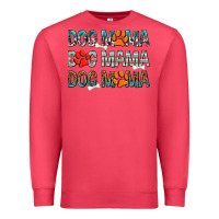 Cardinal Dog Mama Premium Sweatshirt - texasbilliewilder