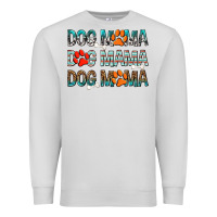 Dove Grey Dog Mama Premium Sweatshirt - texasbilliewilder