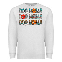 Oatmeal Heather Dog Mama Premium Sweatshirt - texasbilliewilder