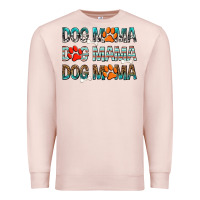 Pale Pink Dog Mama Premium Sweatshirt - texasbilliewilder