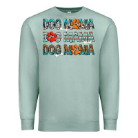 Seafoam Dog Mama Premium Sweatshirt - texasbilliewilder