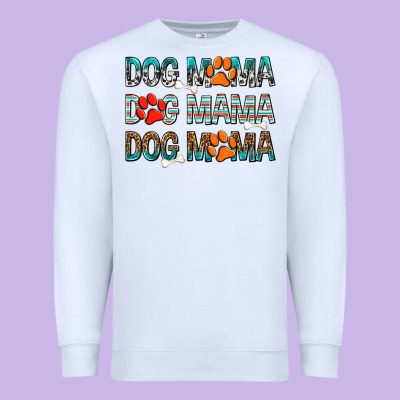 Dog Mama Premium Sweatshirt Designed By Texasbilliewilder