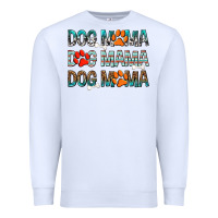 White Dog Mama Premium Sweatshirt - texasbilliewilder
