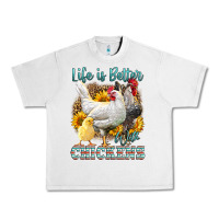 Lunar Rock Western Life Is Better With Chickens Urban Heavy Tee - LillyAllenDesigns