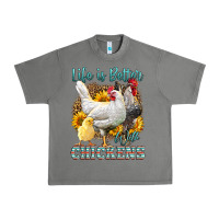 Tornado Western Life Is Better With Chickens Urban Heavy Tee - LillyAllenDesigns
