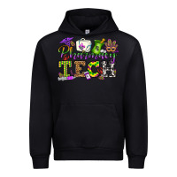Black mardi gras pharmacy tech Urban Hoodie - OliviaCreatesArt