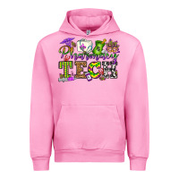 Fuchsia Pink mardi gras pharmacy tech Urban Hoodie - OliviaCreatesArt