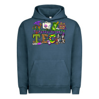 Pigment Midnight Navy mardi gras pharmacy tech Urban Hoodie - OliviaCreatesArt