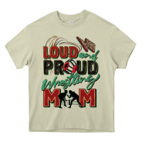 Mossy loud and proud wrestling mom Heavy Core Tee - Zillion Design Studio