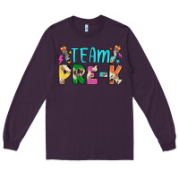 Plum team pre k Long Sleeve Tee - JahusDesignShop