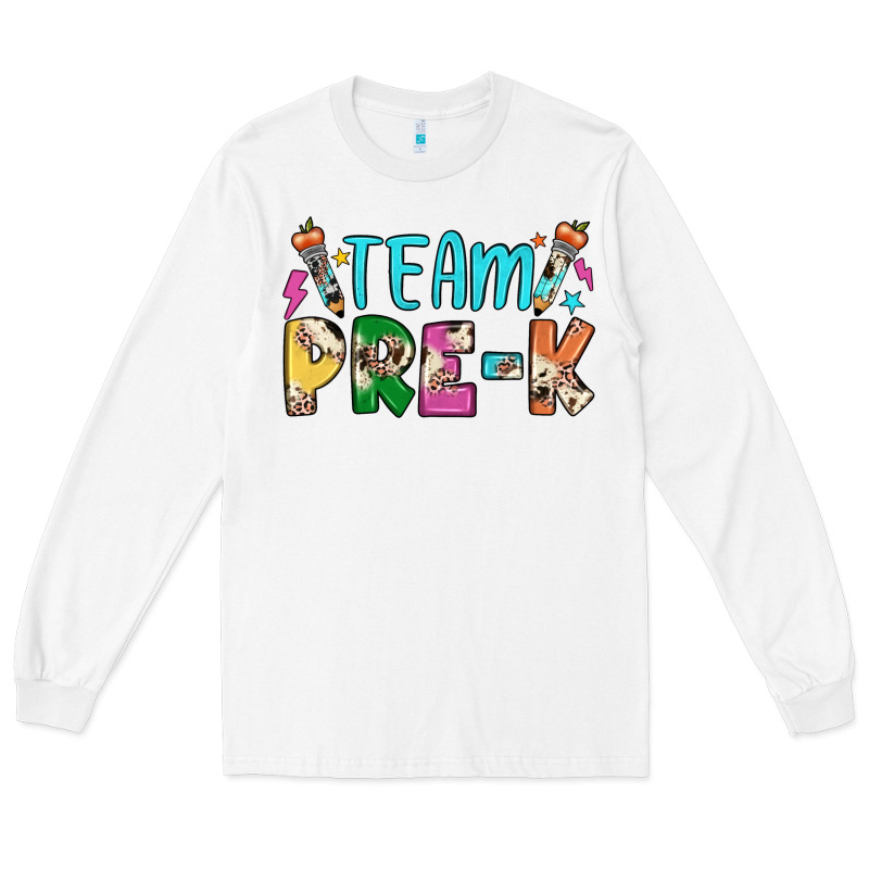 Team Pre K Long Sleeve Tee by JahusDesignShop | Teevron