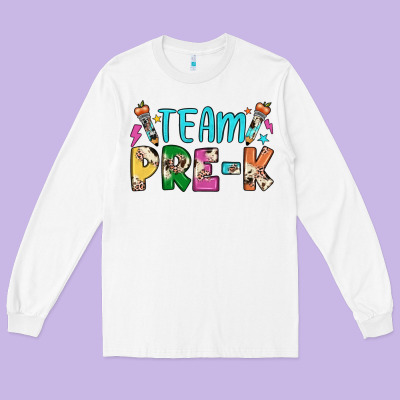 Team Pre K Long Sleeve Tee Designed By Jahusdesignshop