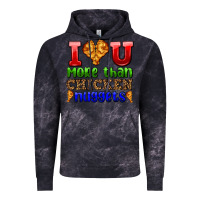 Cloud Black i love you more than chicken nuggets Vintage Hoodie - AdoDesignShop