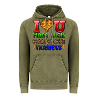 Vintage Olive i love you more than chicken nuggets Vintage Hoodie - AdoDesignShop