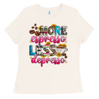 Bone more espresso less depresso Ladies Tee - Zillion Design Studio