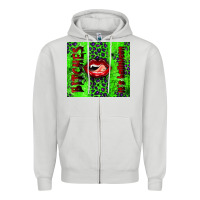 Dove Grey it's halloween bitches tumbler Zipper Hoodie - BundleAndBundleShop
