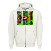 Oatmeal Heather it's halloween bitches tumbler Zipper Hoodie - BundleAndBundleShop