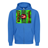 True Royal it's halloween bitches tumbler Zipper Hoodie - BundleAndBundleShop
