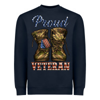 Navy proud veteran camo shoes Heavyweight Sweatshirt - Jasminsmagicworld