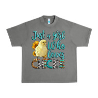 Tornado Western Just A Girl Who loves Chicks Urban Heavy Tee - LillyAllenDesigns