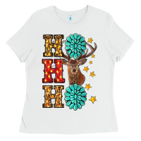 White christmas ho ho ho Ladies Tee - RanaPortraitStore